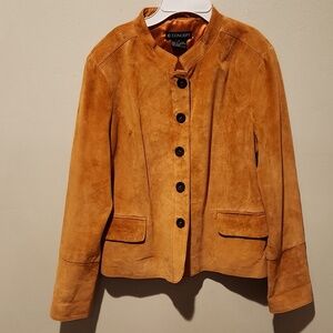 ❤️ C CONCEPT VINTAGE Y2K GENUINE LEATHER / SUEDE JACKET, 12